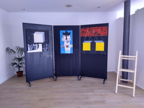 Installation "La traversata" 