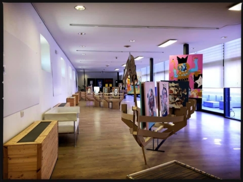Installation "La traversata" 