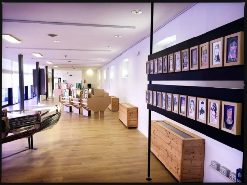 Installation "La traversata" 