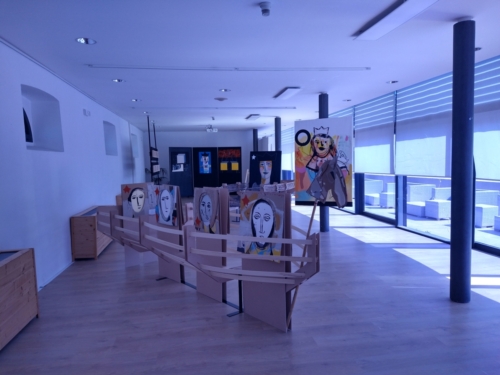 Installation "La traversata" 