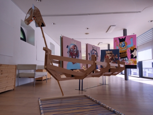 Installation "La traversata" 