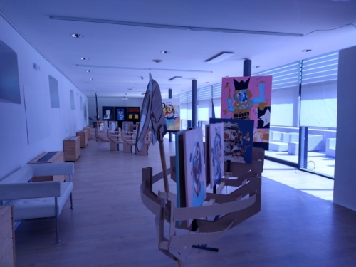 Installation "La traversata"  