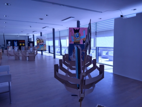 Installation "La traversata" 