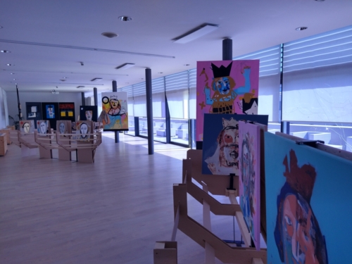 Installation "La traversata" 