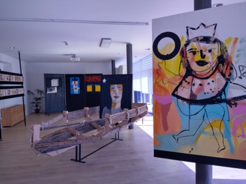 Installation "La traversata" 