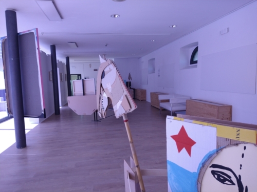 Installation "La traversata" 