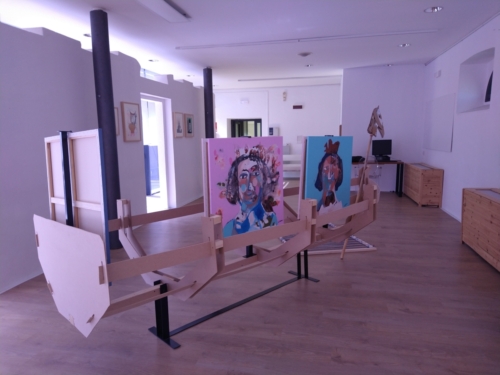 Installation "La traversata" 