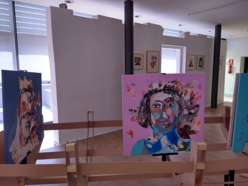 Installation "La traversata" 