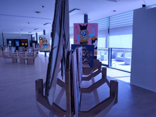 Installation "La traversata"  