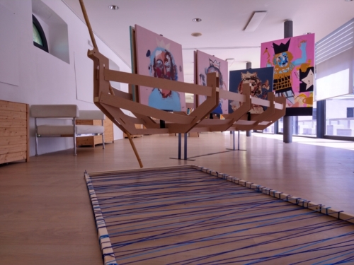 Installation "La traversata" 